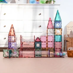 Connetix 106 Piece Pastel Ball Run