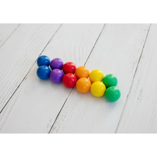 Connetix 12 Piece Rainbow Replacement Ball Pack