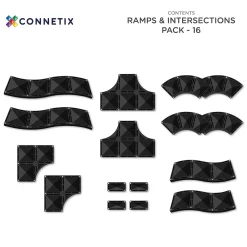 Connetix | Ramps u0026 Intersections Pack 16pc