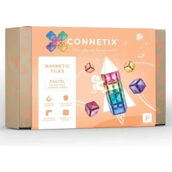 Connetix Pastel Square Pack 40 Piece