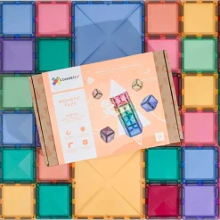 Connetix Pastel Square Pack 40 Piece