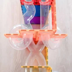 Connetix Rainbow Ball Run Expansion Pack 66 Piece