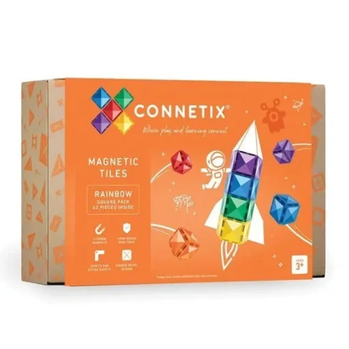 Connetix Rainbow Square Pack 42 Piece
