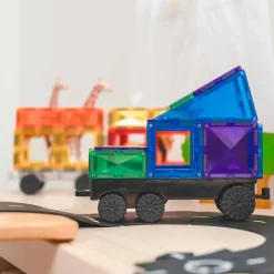 Connetix Rainbow Transport Pack 50 Piece