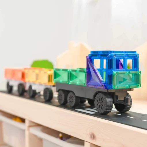 Connetix Rainbow Transport Pack 50 Piece