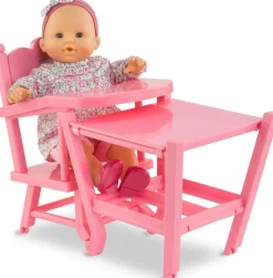 Corolle High Chair - Pink