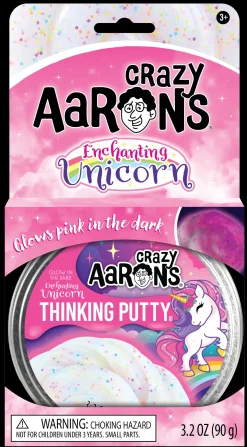 Crazy Aaron's Putty Enchanting Unicorn - Glowbrights