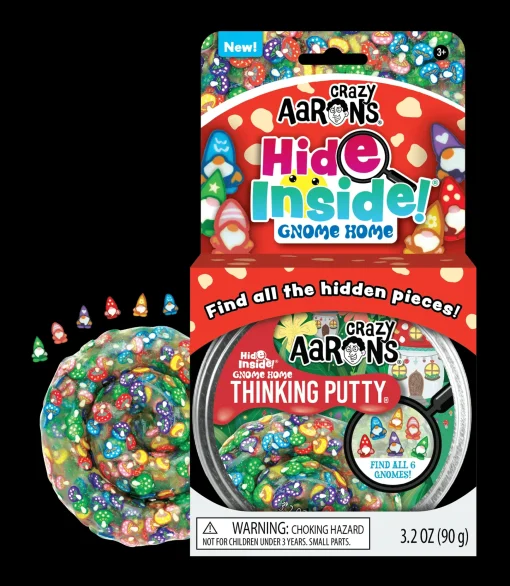 Crazy Aaron's Putty Gnome Home - Hide Inside