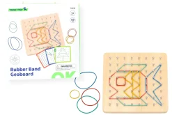 Creative Rubber Band Geoboard Pattern Puzzle Game