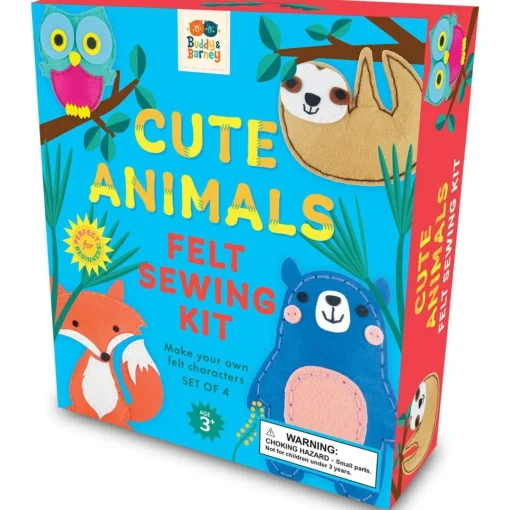 Cute Animals Felt Sewing Kit