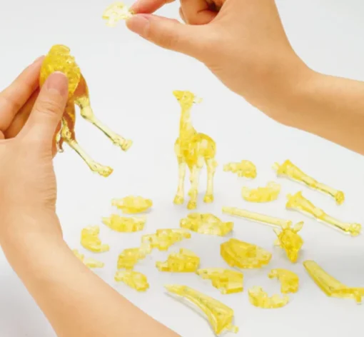 3D Giraffes | Crystal Puzzle