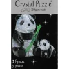 3D Panda Pair | Crystal Puzzle