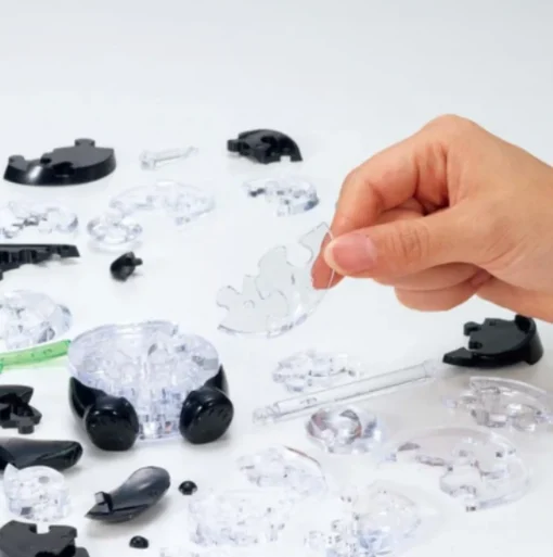 3D Panda Pair | Crystal Puzzle