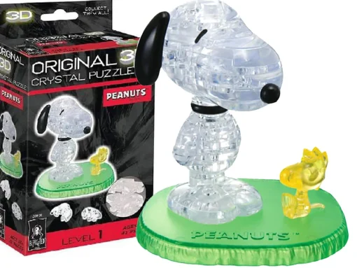 3D Snoopy u0026 Woodstock | Crystal Puzzle
