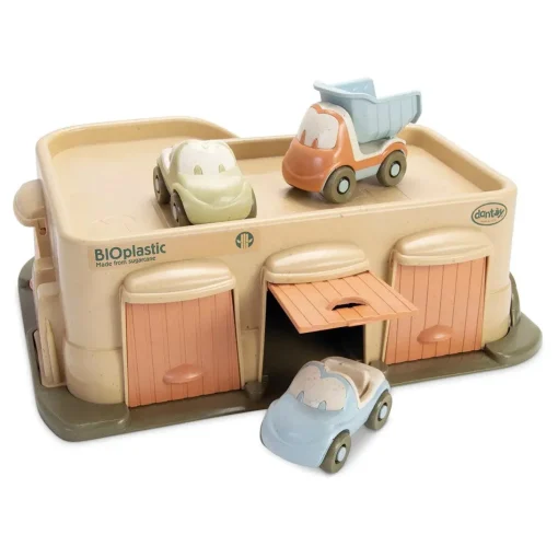 Dantoy - Bioplastic - Garage + 3 Cars