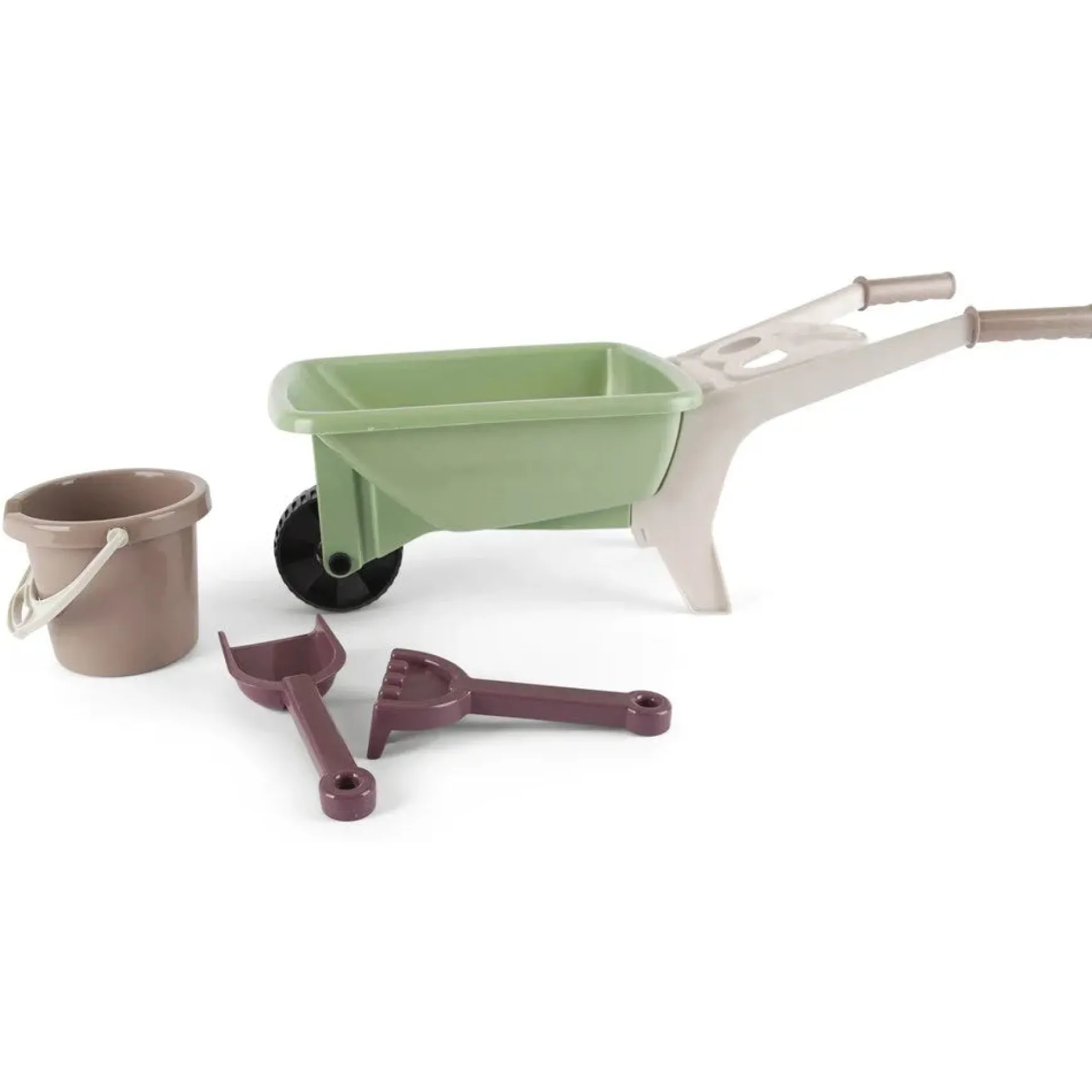 Dantoy - Green Garden - Wheelbarrow Set -66cm - 4pcs