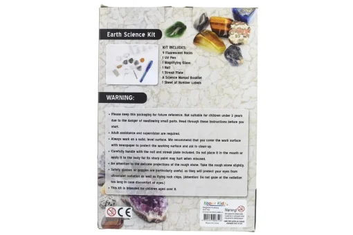 Deluxe Fluorescent Rocks Science Kit