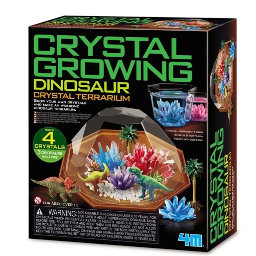 Dinosaur Crystal Terrarium