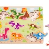 Dinosaur Peg Puzzle