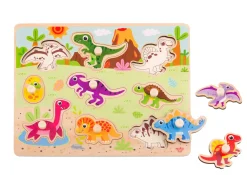 Dinosaur Peg Puzzle