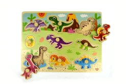 Dinosaur Peg Puzzle
