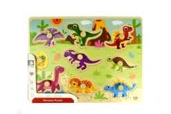 Dinosaur Peg Puzzle