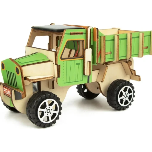 DIY 3D Wooden Solar Truck Science u0026 Craft Kit