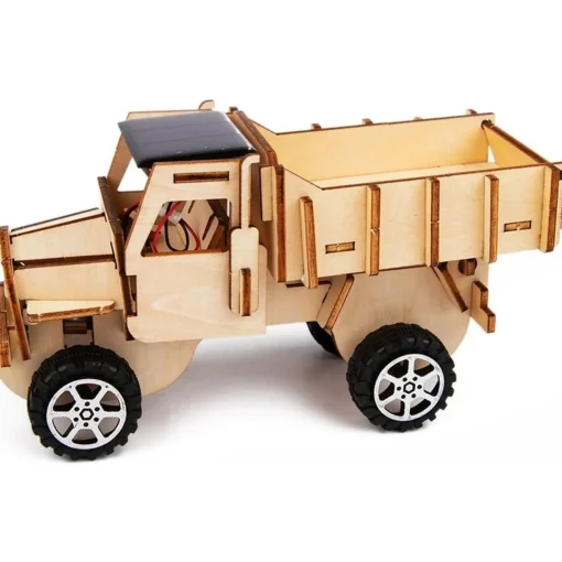 DIY 3D Wooden Solar Truck Science u0026 Craft Kit