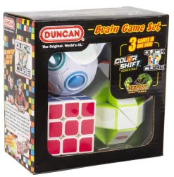 Duncan Brain Game Combo Set (Colour Shift, Quick Cube u0026 Serpent)
