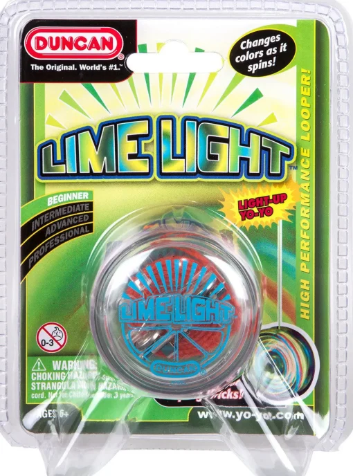 Duncan Yo Yo Beginner Lime Light (Assorted Colours)