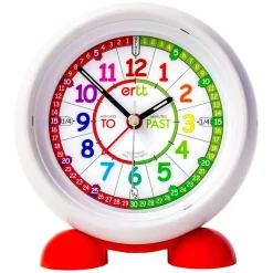 Easy Read Time Teacher Alarm Clock - Rainbow