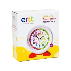 Easy Read Time Teacher Alarm Clock - Rainbow