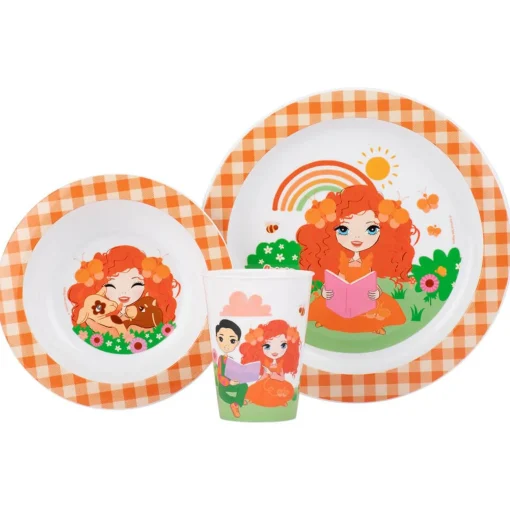 Emma Memma | 3 Piece Mealtime Dinner Set