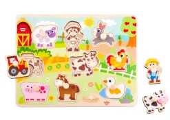 Farm Peg Puzzle