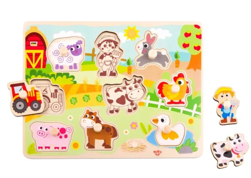 Farm Peg Puzzle