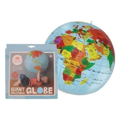 Giant inflatable globe
