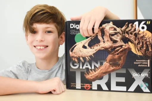 Giant T-Rex Dig Site