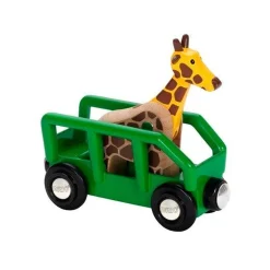 Giraffe and Wagon for Railway