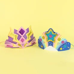 Glitter Goo Crowns - Super Rainbow