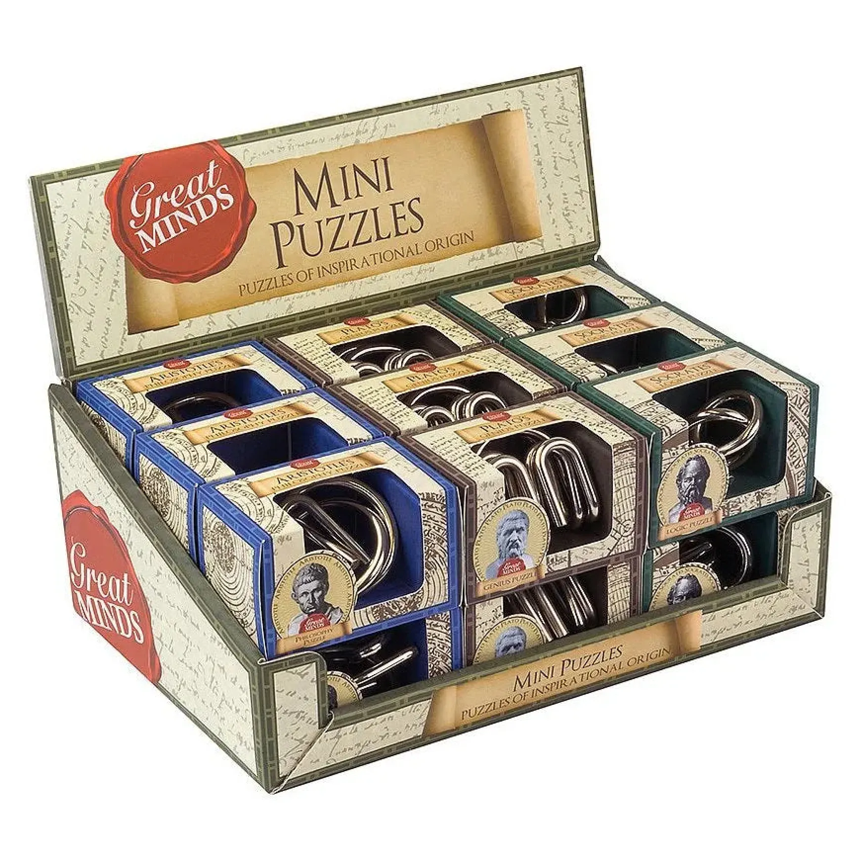 Great Minds Mini Metal Puzzles (Assorted)
