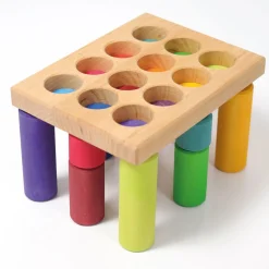 Grimm's Rollers Small Sorting Game Rainbow