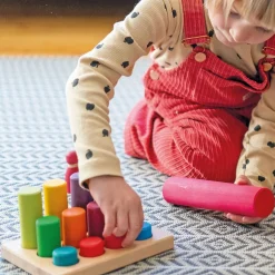 Grimm's Rollers Small Sorting Game Rainbow