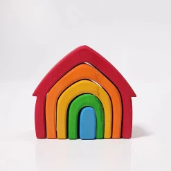 Grimm's Stacking House Coloured