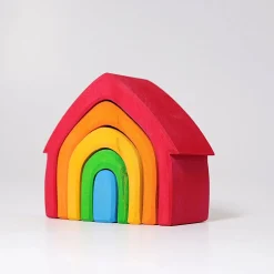 Grimm's Stacking House Coloured