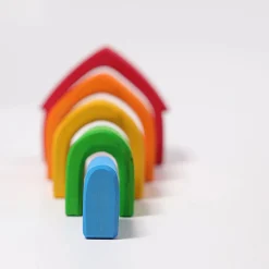 Grimm's Stacking House Coloured