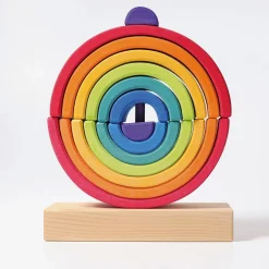 Grimm's Stacking Tower Double Rainbow