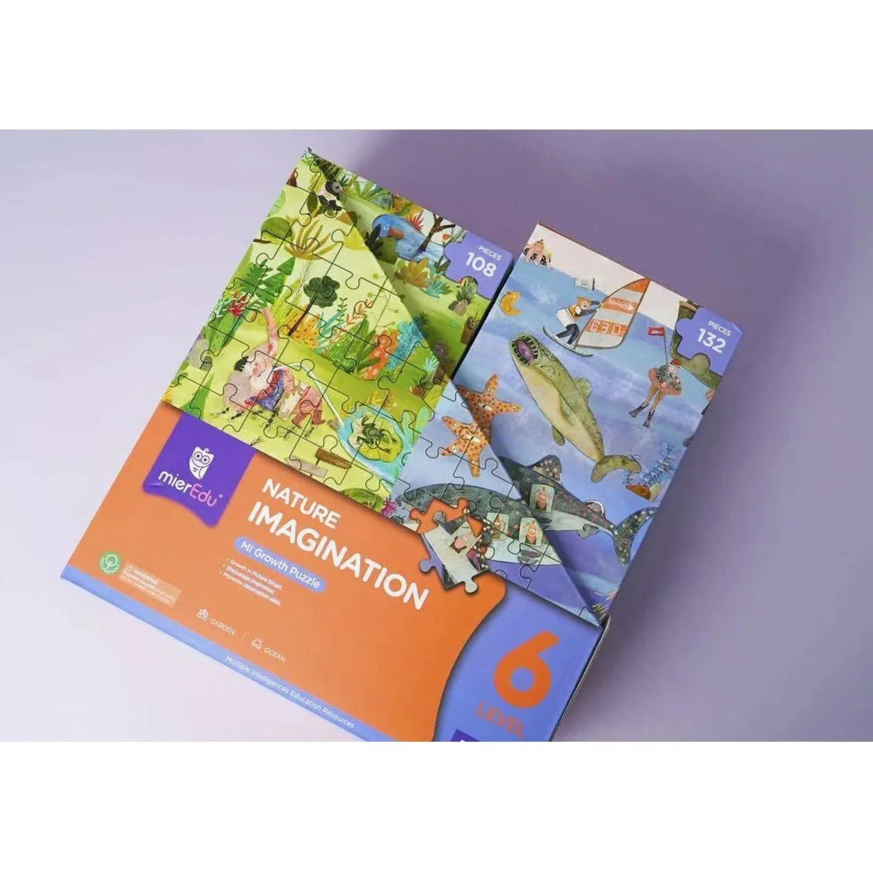 Growth Puzzle Level 6 - Nature Imagination