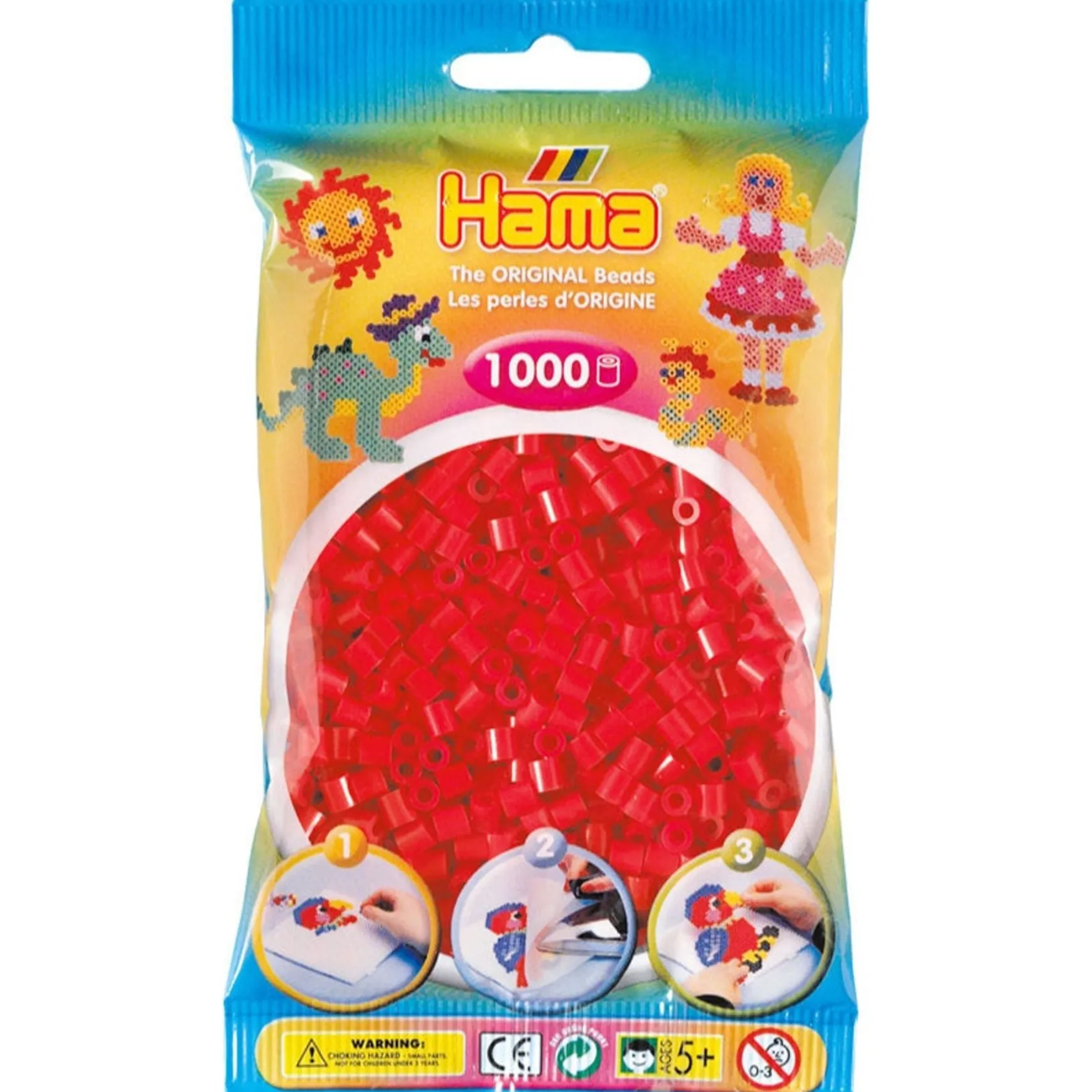Hama Beads - 1000 Bead Pack (14 variants)