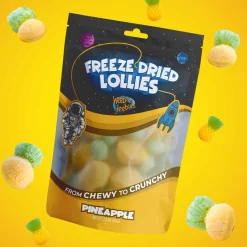 Heebie Jeebies | Freeze Dried Pineapple Lollies | Large