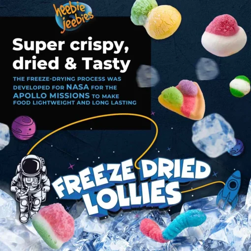 Heebie Jeebies | Freeze Dried Nerd Cluster Lollies | Large